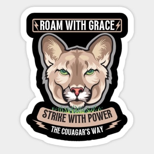 Cougar Sticker